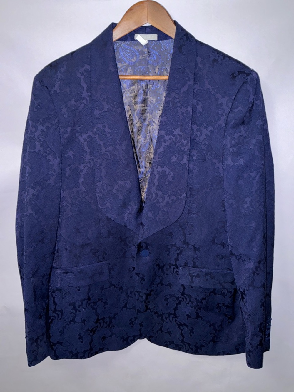 Rossi Man Jacket, Navy, Size 42 - Picture 2 of 10